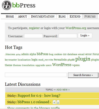 bbpress bbpress
