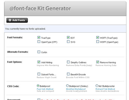 fontface fontface